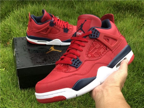 Air Jordan 4 SE FIBA Gym Red shoes