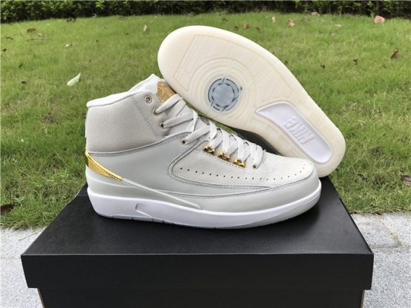 Air Jordan 2 Quai 54 2016 White shoes