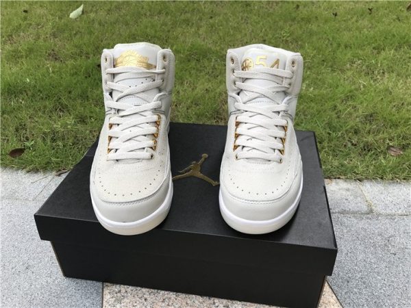 Air Jordan 2 Quai 54 2016 White upper