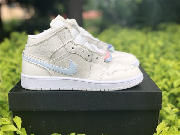 Air Jordan 1 Mid Grey Phantom Cotton-candy