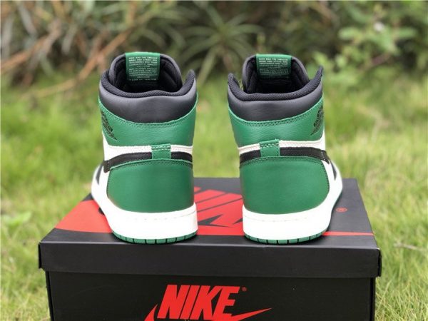 Air Jordan 1 Retro High OG Pine Green heel