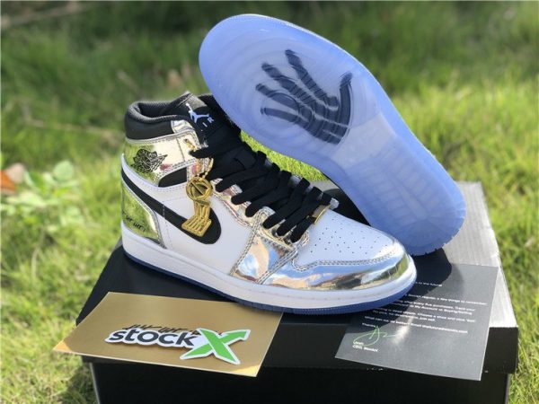 Air Jordan 1 Retro High Pass The Torch Chrome trainer