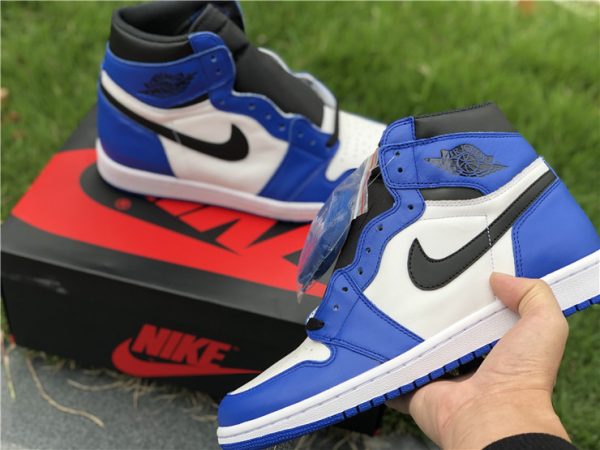 Air Jordan 1 White/Royal Blue 2018 for sale