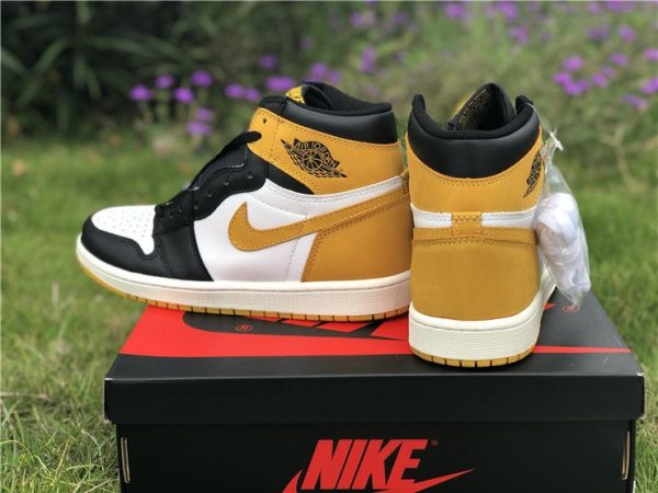 Air Jordan 1 Yellow Ochre 555088-109 sale