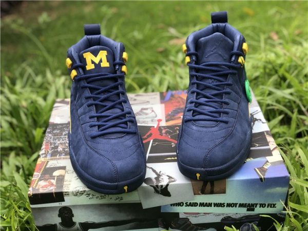 Air Jordan 12 Michigan BQ3180-407 sneaker