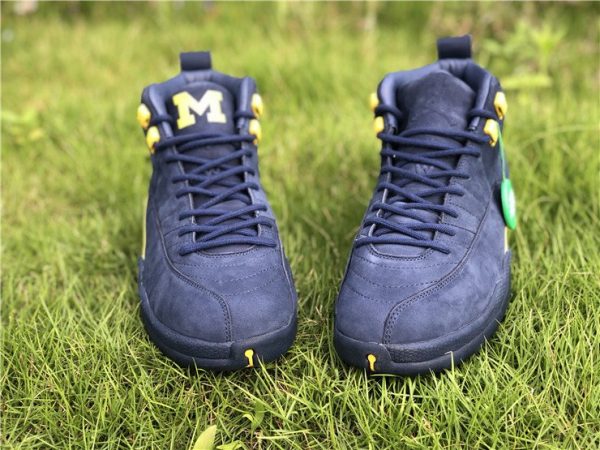 Air Jordan 12 Michigan BQ3180-407 upper