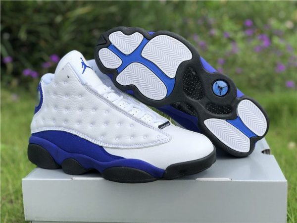 Air Jordan 13 White Hyper Royal 2018 trainer