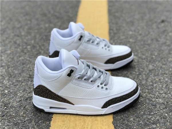 Air Jordan 3 III White Dark Mocha 2018 for sale