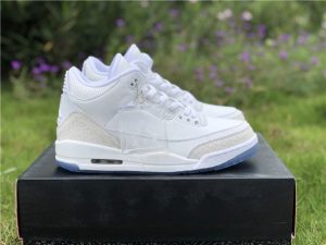 Air Jordan 3 Pure White Triple White 2018