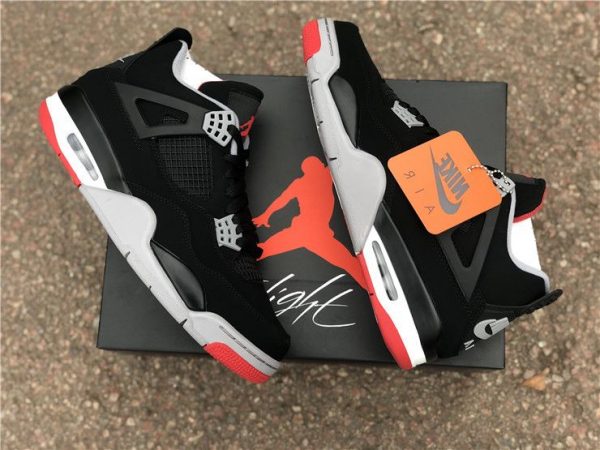 Air Jordan 4 Bred 2019 trainer