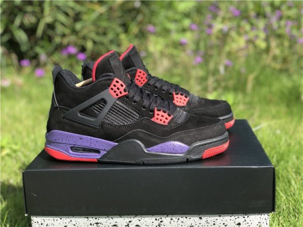 Air Jordan 4 NRG Raptors Black Court Purple