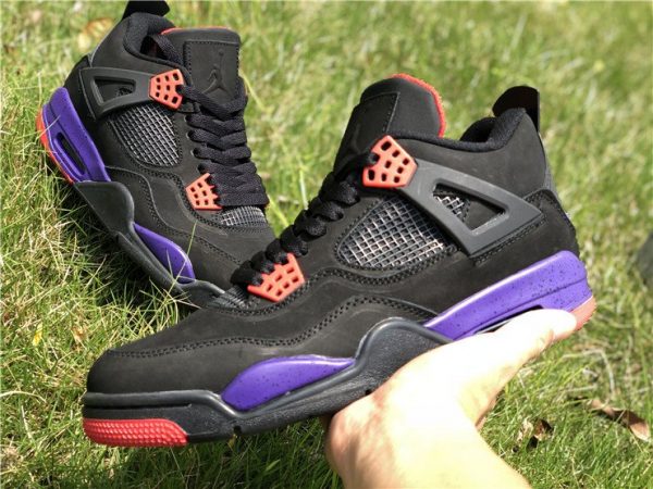 Air Jordan 4 NRG Raptors Black Court Purple sneaker