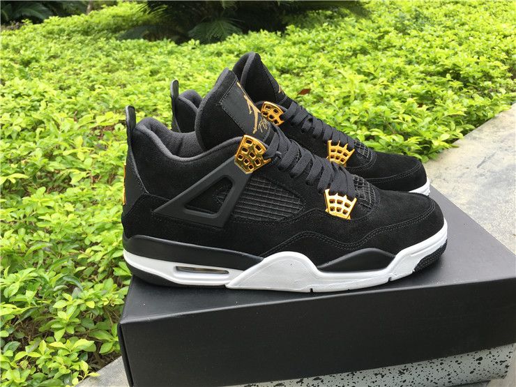 Retro 4s deals black and gold