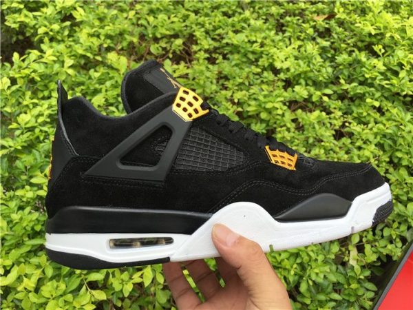 Air Jordan 4 Retro royalty on hand