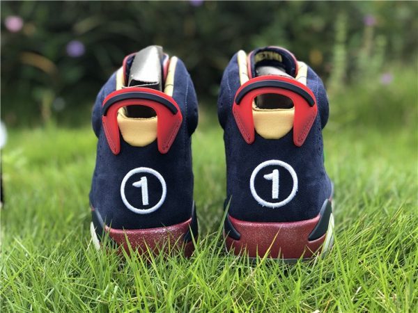 Air Jordan 6 DB Doernbecher 2018 heel