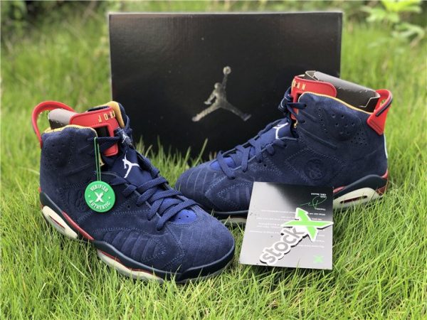 Air Jordan 6 DB Doernbecher Midnight Navy shoes