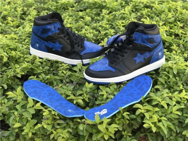 BAPE x Air Jordan 1 “Royal” Custom by Jack The Ripper