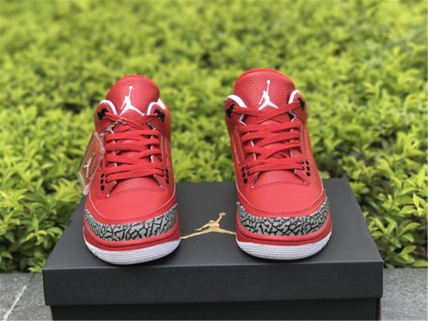 DJ Khaled x Air Jordan 3 Grateful Red toe