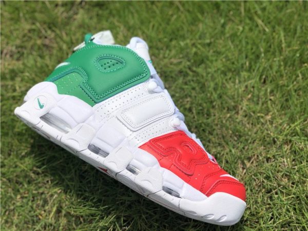 Italy color Nike Air More Uptempo green