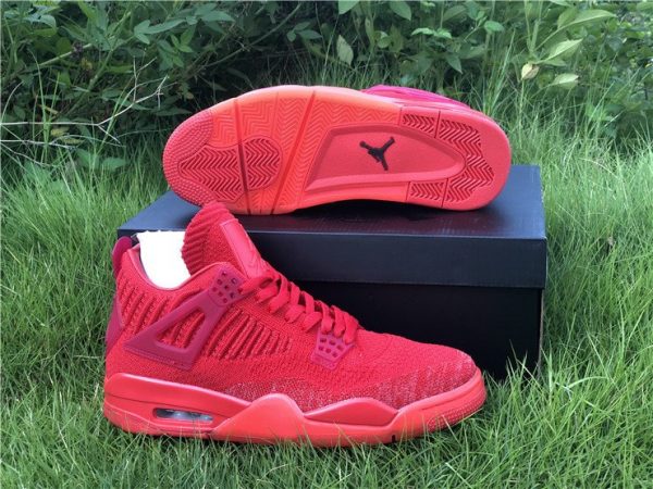 Jordan 4 Flyknit Red AQ3559-600