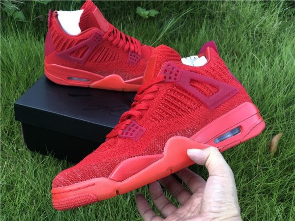 Jordan 4 Flyknit Red AQ3559-600 shoes