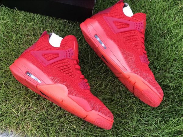 Jordan 4 Flyknit University Red for sale