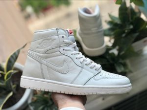 Mens Jordan 1 Retro High OG Sail University Red