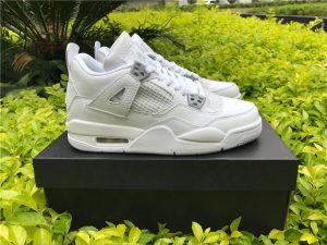 Mens Womens Air Jordan 4 Pure Money