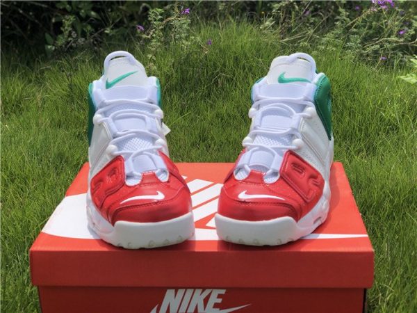 Nike Air More Uptempo Italy red mudguard