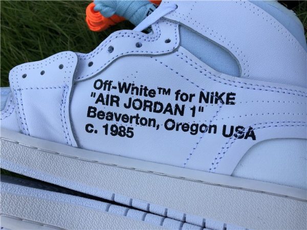 Off-White Air Jordan 1 in panel