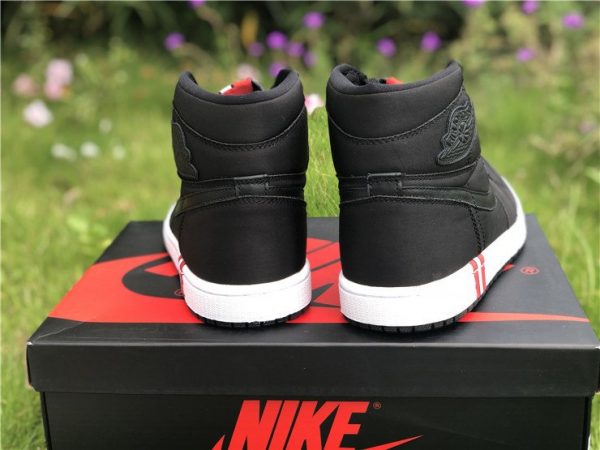 PSG x Air Jordan 1 Paris Saint-Germain Black heel