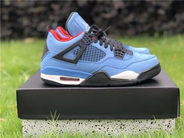 Travis Scott Air Jordan 4 Houston Oilers