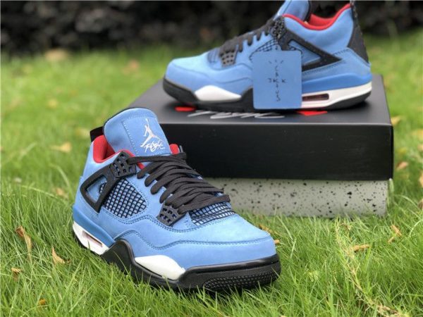 Travis STravis Scott Air Jordan 4 Houston Oilers trainercott Air Jordan 4 Houston Oilers trainer