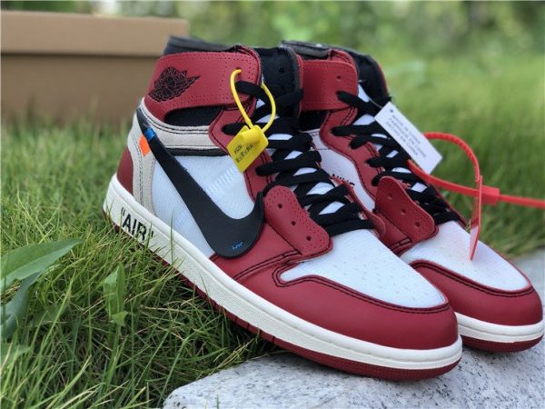 Virgil Abloh Nike Air Jordan 1 Off-White Chicago shoes