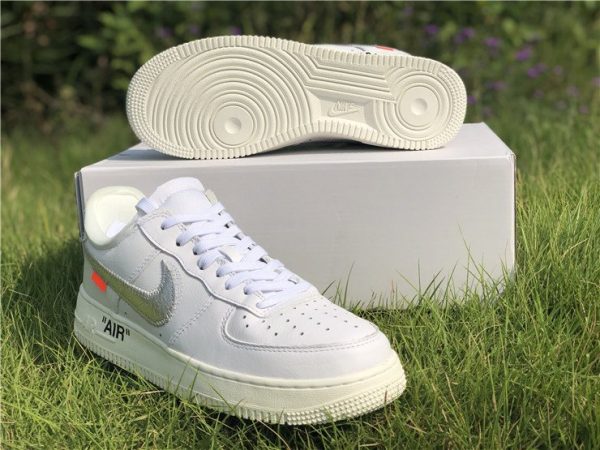 White Nike Air Force 1 Off-White shoes