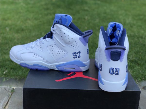 mens Air Jordan 6 UNC Championship PE