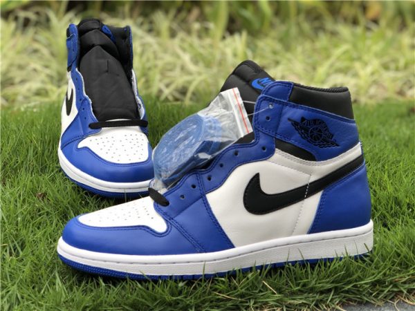 shop Air Jordan 1 White Royal Blue