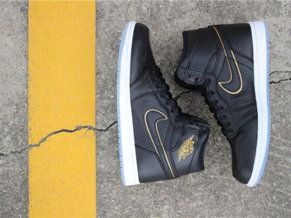 shop Jordan 1 Retro High City of Flight Black Metallic Gold