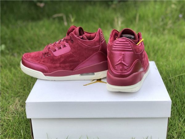 shop Womens Air Jordan 3 Bordeaux Nubuck