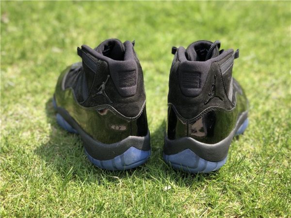 2018 Air Jordan 11 Cap and Gown Triple Black heel