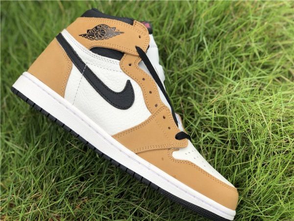 Air Jordan 1 Rookie of the Year 555088-700 swoosh