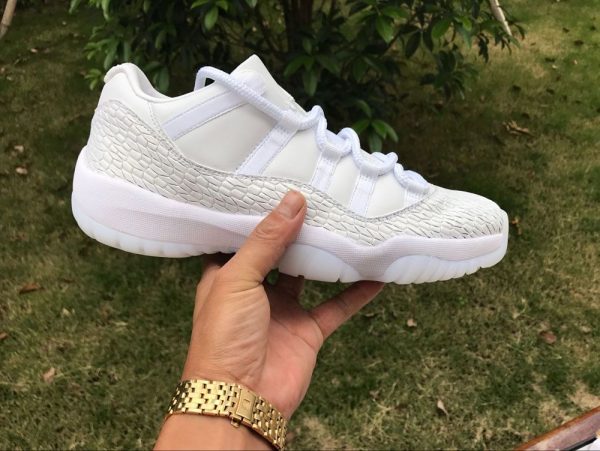 Air Jordan 11 Low Heiress Frost White shoes