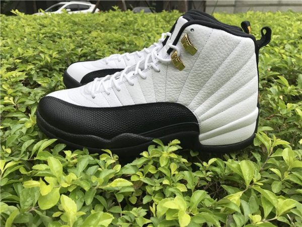 Air Jordan 12 Taxi White Black 2018 sneaker