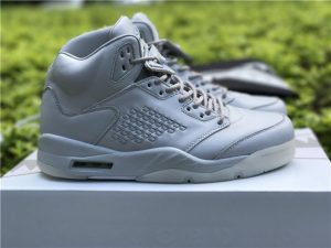 Air Jordan 5 Premium Pure Platinum White 2017