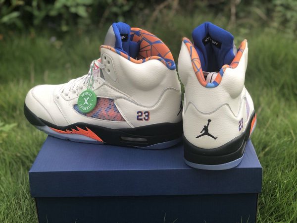 Air Jordan 5 Retro orange Peel shoes