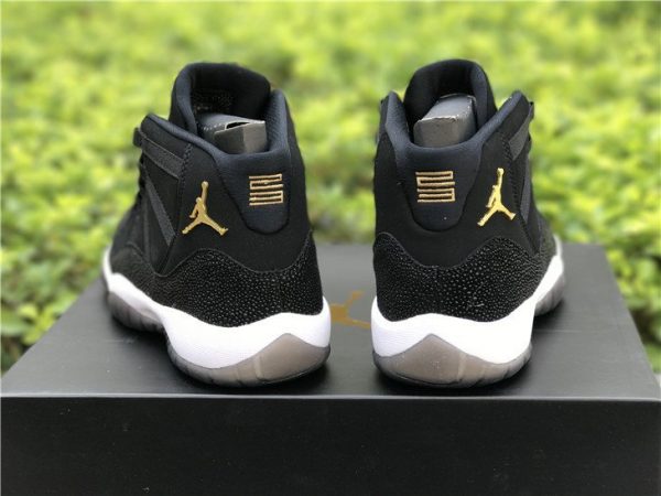 Air Jordan XI Heiress Black Friday 2017 heel