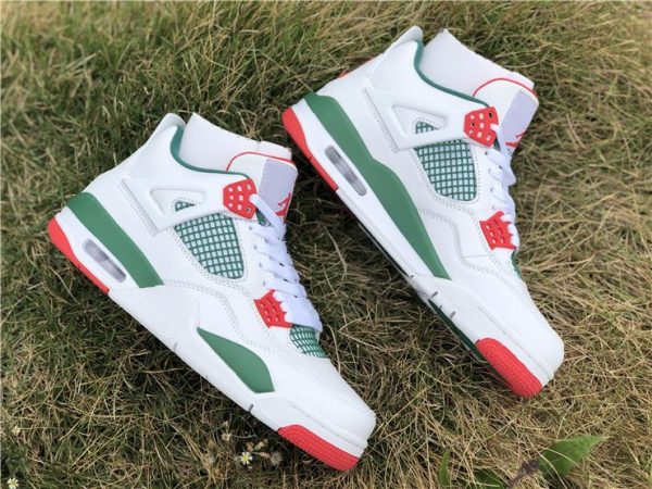 Custom Air Jordan 4 Gucci White Green-Red sneaker