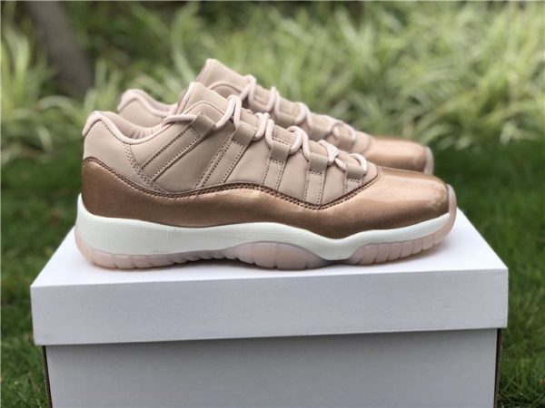 Girls Air Jordan XI Low Rose Gold 2018