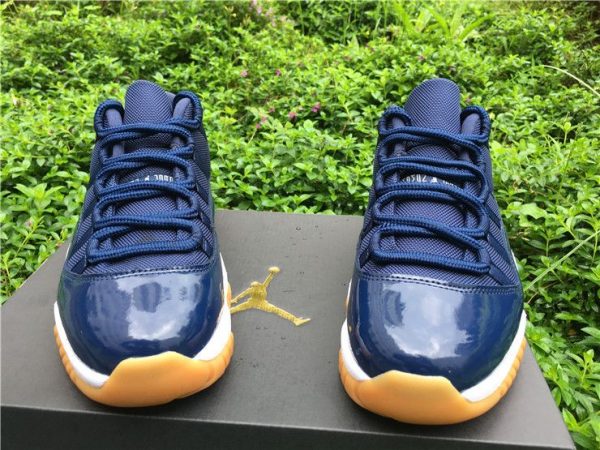 Jordan 11 Retro Low Midnight Navy - 528895-405 front