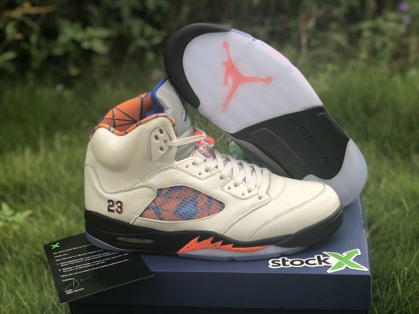 Jordan 5 International Flight Sail Orange Peel sneaker